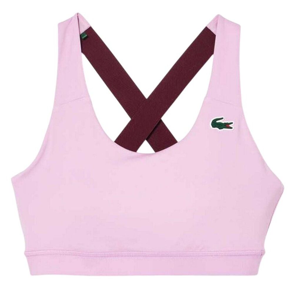 Lacoste Womens/Ladies Stretch Breathable Bralette / Pink